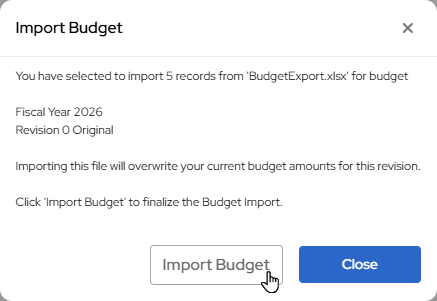 GL Modify Budget Information import budget window.png